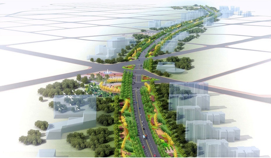 2017方城縣甘江河、S103線城區(qū)段景觀修建性詳細(xì)規(guī)劃